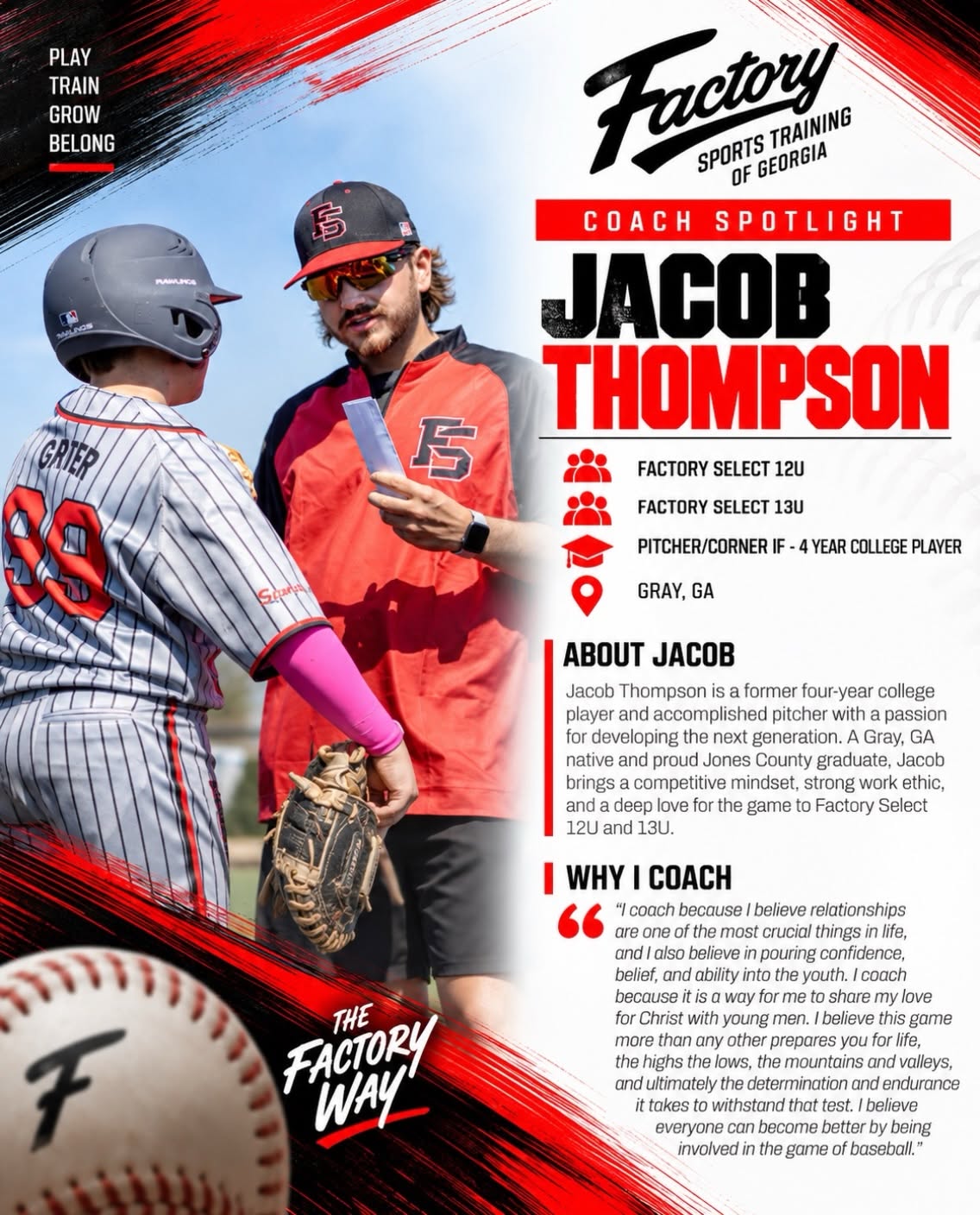 COACH SPOTLIGHT: JACOB THOMPSON